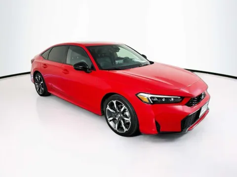 Red 2025 Honda Civic Hybrid Sport Touring for sale in Indio, CA