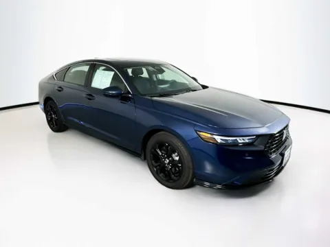 Blue 2024 Honda Accord Hybrid EX-L for sale in Indio, CA