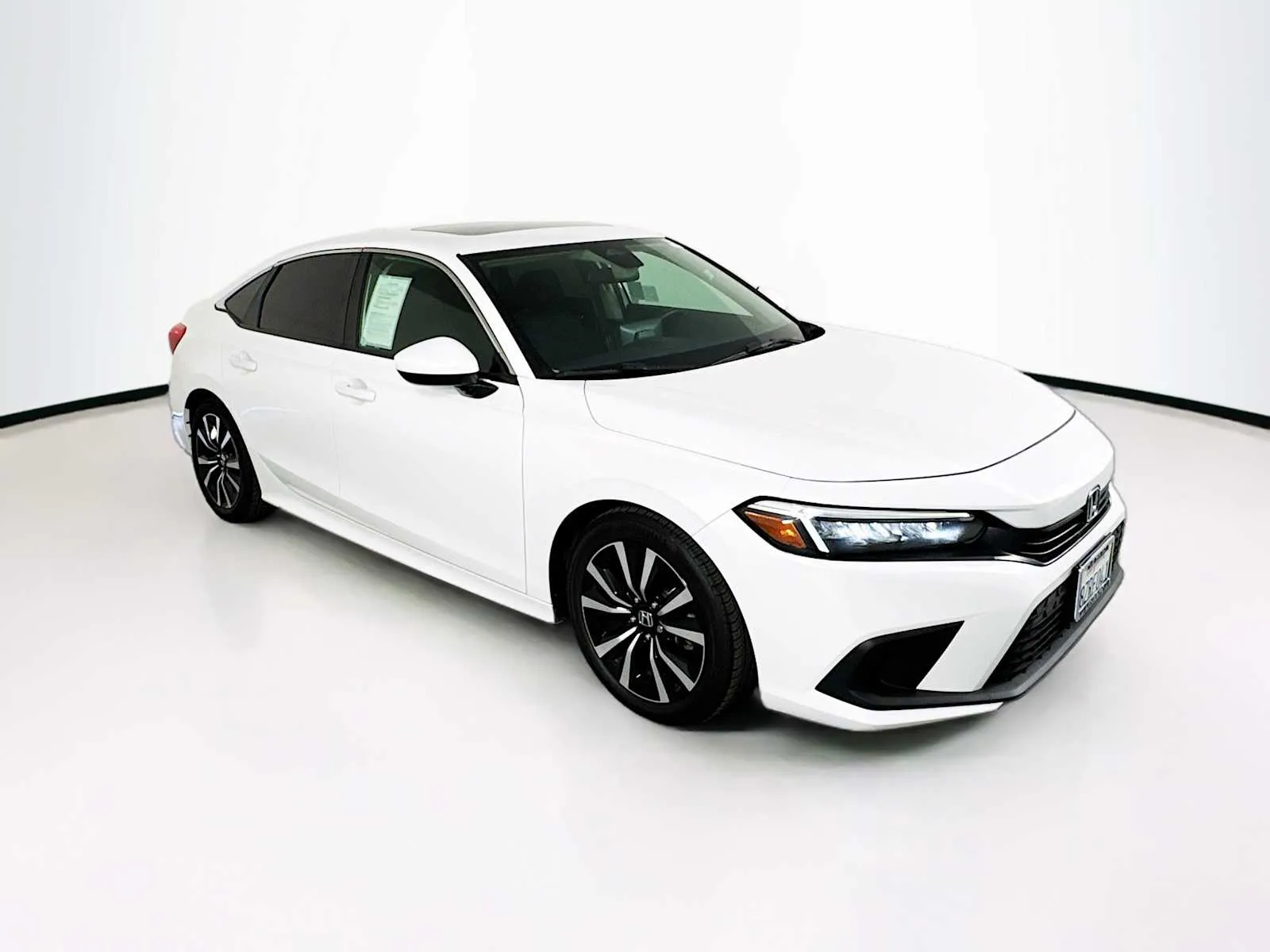 White 2022 Honda Civic EX for sale in Indio, CA