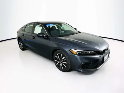 Gray 2023 Honda Civic Hatchback EX-L for sale in Indio, CA