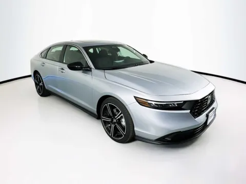 Silver 2025 Honda Accord Hybrid Sport for sale in Indio, CA