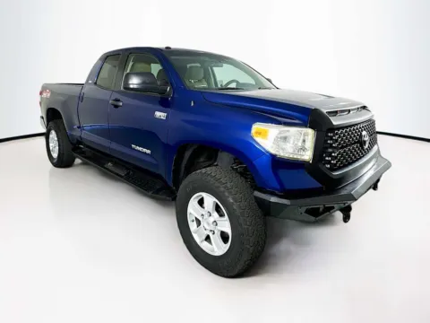 Blue 2014 Toyota Tundra SR5 for sale in Indio, CA