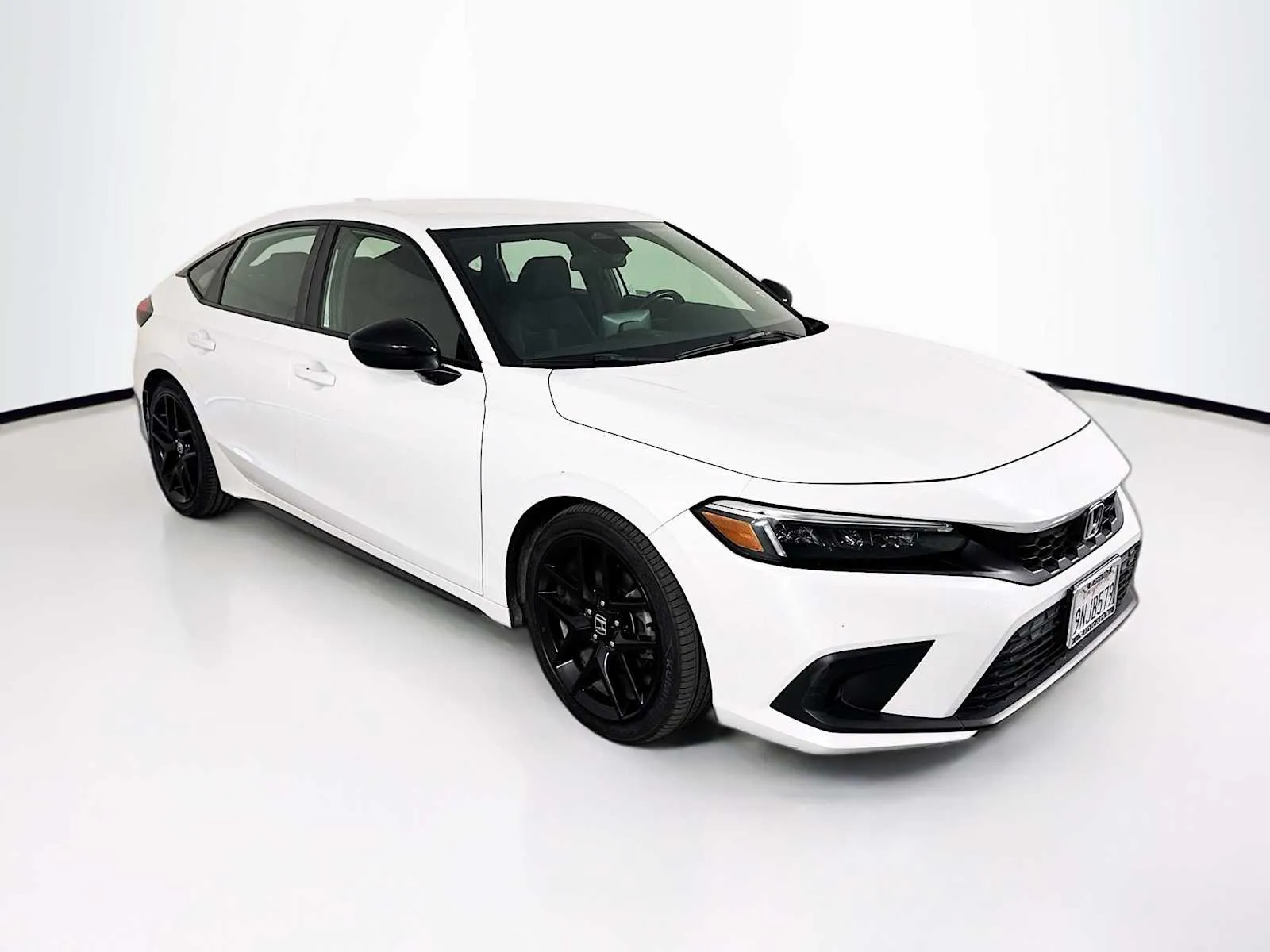 White 2022 Honda Civic Hatchback Sport for sale in Indio, CA
