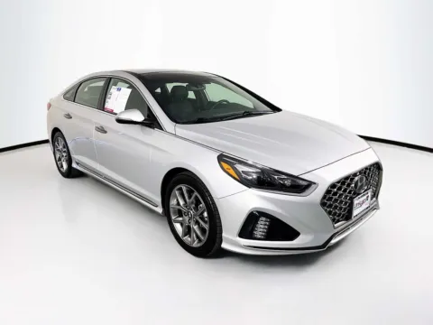 Silver 2019 Hyundai Sonata Limited for sale in Indio, CA