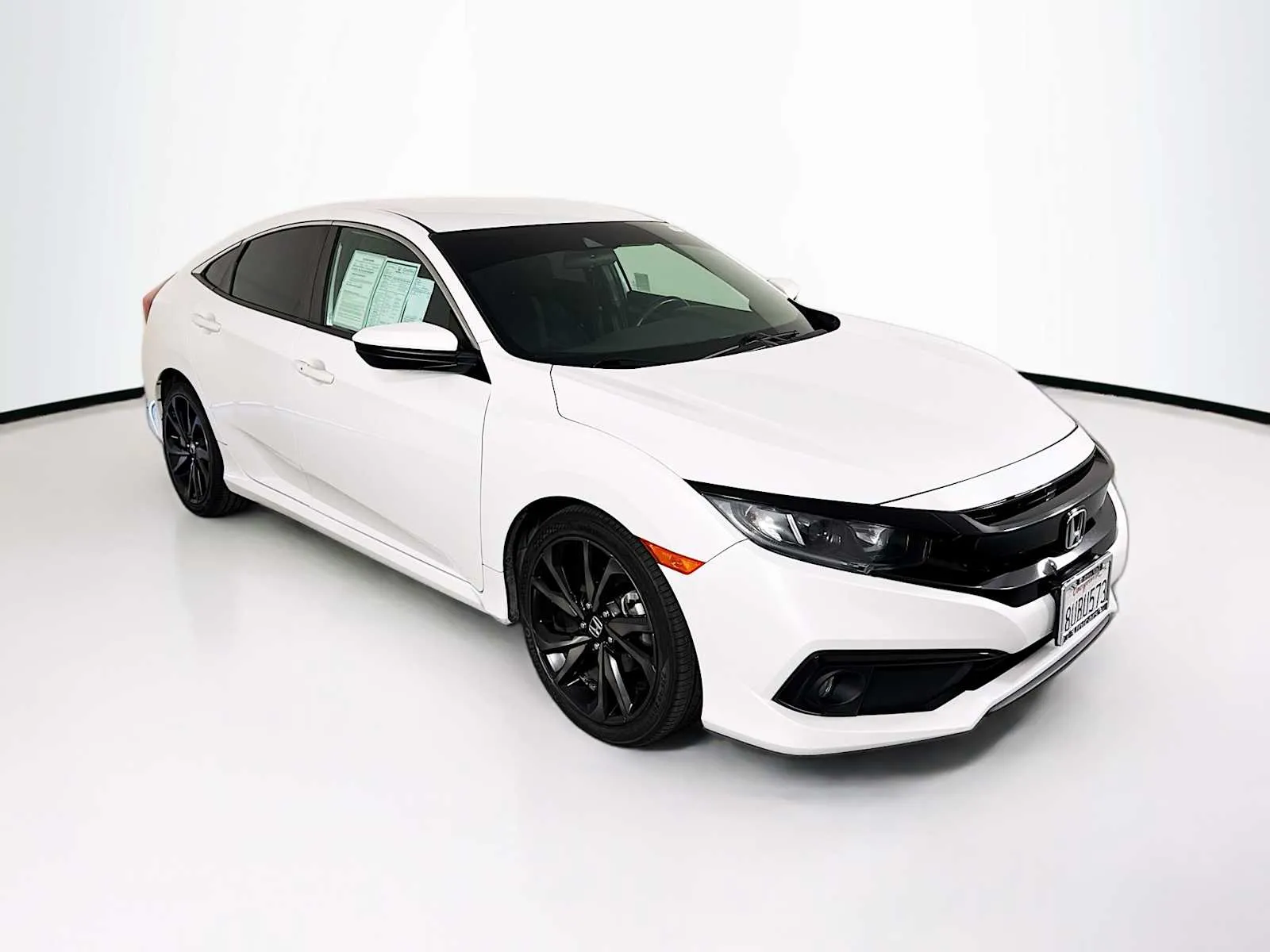 White 2020 Honda Civic Sport for sale in Indio, CA