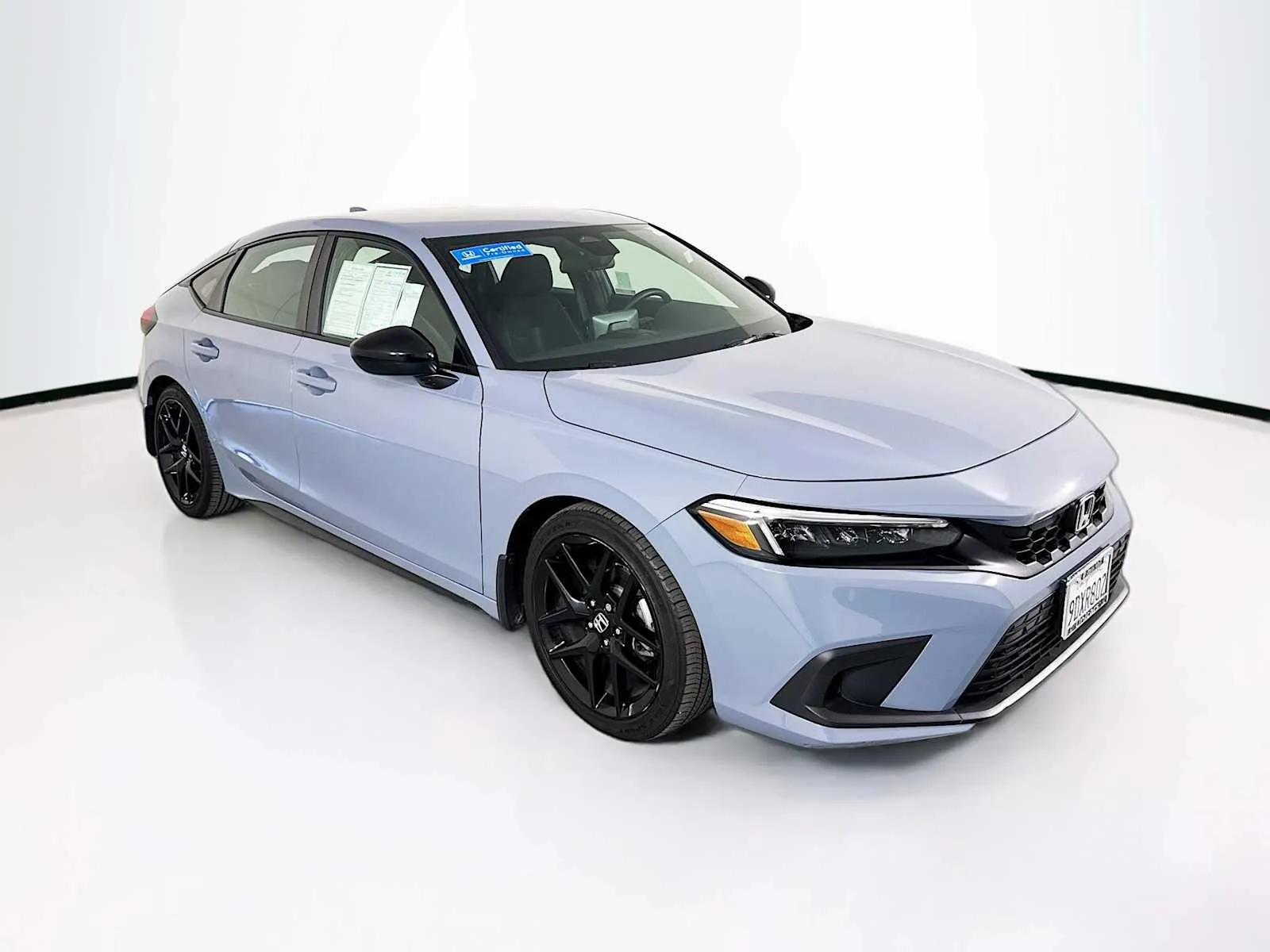 Gray 2022 Honda Civic Hatchback Sport for sale in Indio, CA