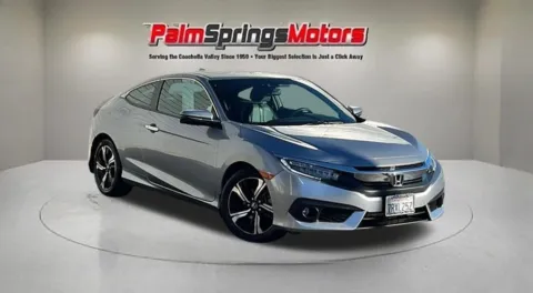 Silver 2016 Honda Civic Touring for sale in Indio, CA