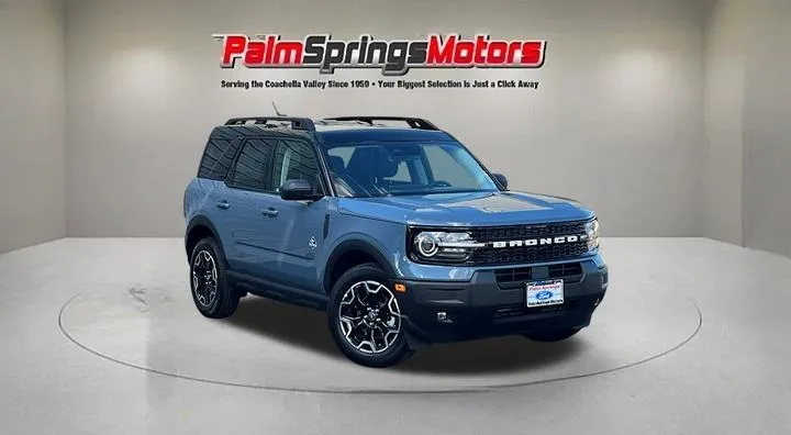 Gray 2025 Ford Bronco Sport Outer Banks for sale in Indio, CA