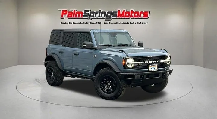 Gray 2023 Ford Bronco Wildtrak for sale in Indio, CA