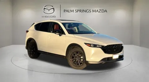 White 2025 Mazda CX-5 2.5 S Carbon Edition for sale in Indio, CA