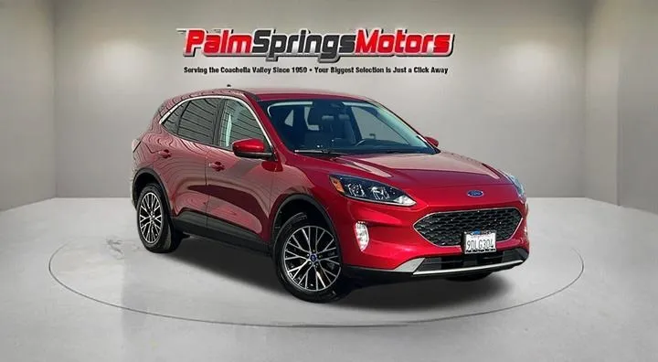 Red 2022 Ford Escape Plug-In Hybrid SEL for sale in Indio, CA
