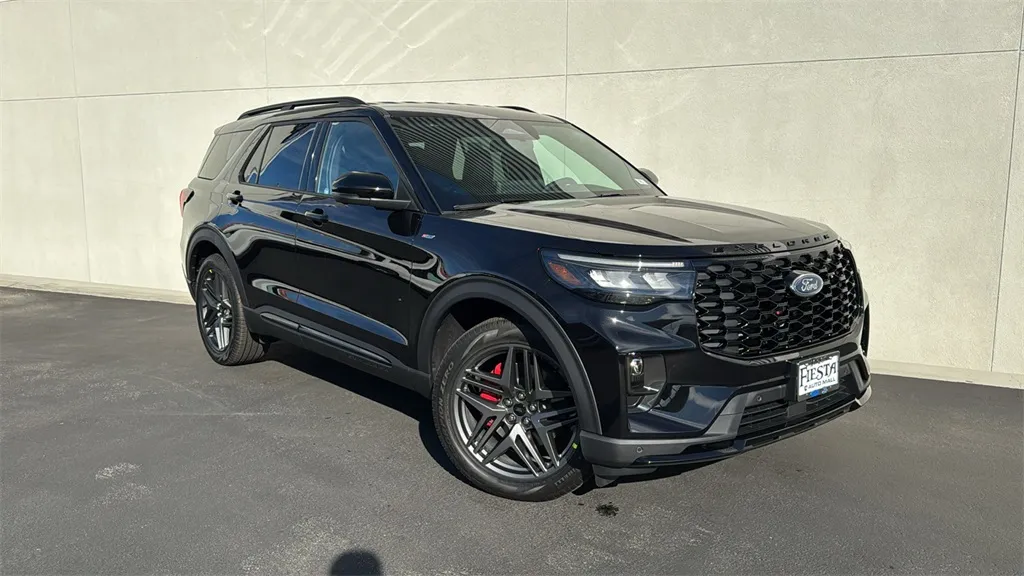 Black 2026 Ford Explorer ST-Line for sale in Indio, CA