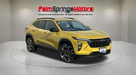 Yellow 2024 Chevrolet Trax 2RS for sale in Indio, CA