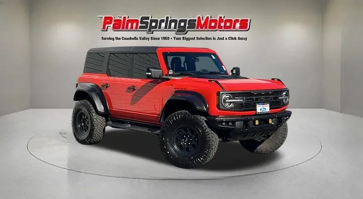 Orange 2023 Ford Bronco Raptor for sale in Indio, CA