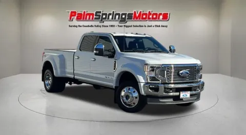 White 2022 Ford F-450SD King Ranch for sale in Indio, CA