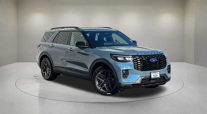 Blue 2026 Ford Explorer ST-Line for sale in Indio, CA