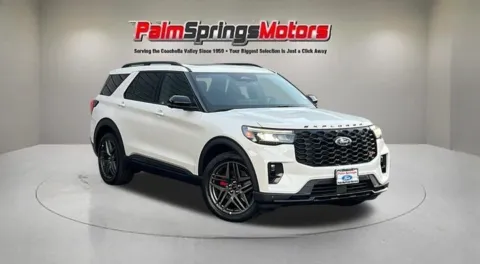 White 2026 Ford Explorer ST-Line for sale in Indio, CA