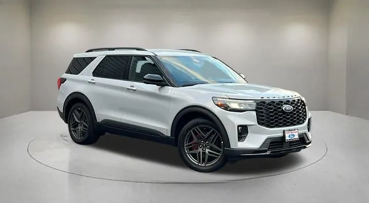 White 2026 Ford Explorer ST for sale in Indio, CA