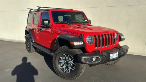 Red 2021 Jeep Wrangler Unlimited Rubicon for sale in Indio, CA