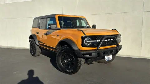Orange 2022 Ford Bronco Wildtrak for sale in Indio, CA