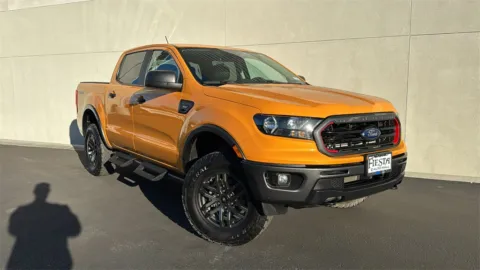 Orange 2021 Ford Ranger XLT for sale in Indio, CA