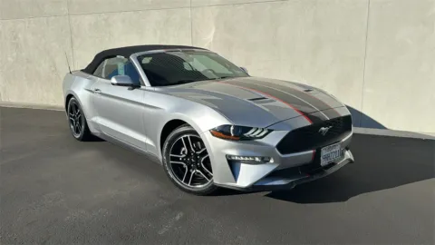 Silver 2019 Ford Mustang EcoBoost Premium for sale in Indio, CA
