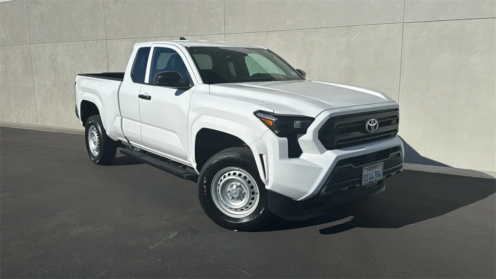 White 2025 Toyota Tacoma SR for sale in Indio, CA