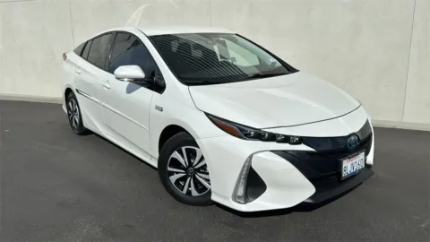 White 2019 Toyota Prius Prime Premium for sale in Indio, CA
