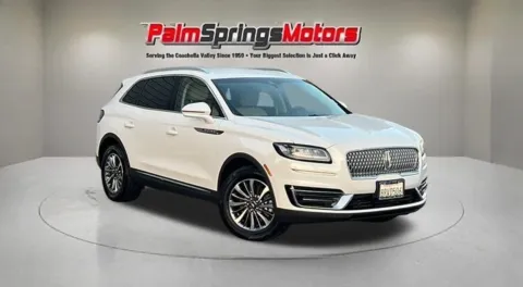 White 2020 Lincoln Nautilus Standard for sale in Indio, CA