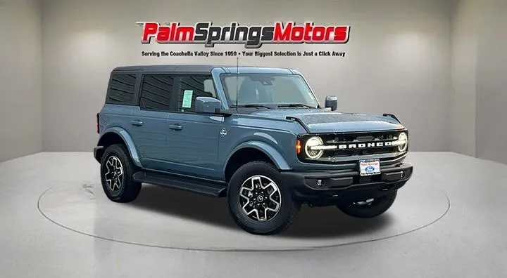 Gray 2025 Ford Bronco Outer Banks for sale in Indio, CA