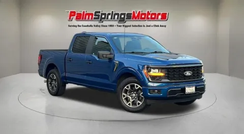 Blue 2024 Ford F-150 STX for sale in Indio, CA