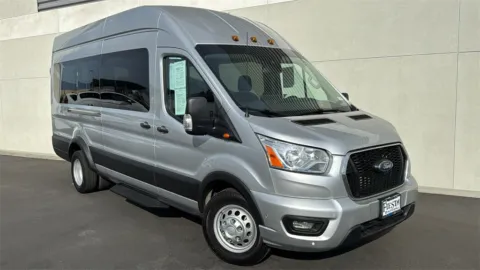 Silver 2022 Ford Transit-350 XLT for sale in Indio, CA