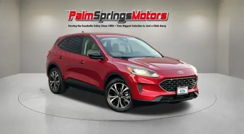 Red 2022 Ford Escape SE for sale in Indio, CA