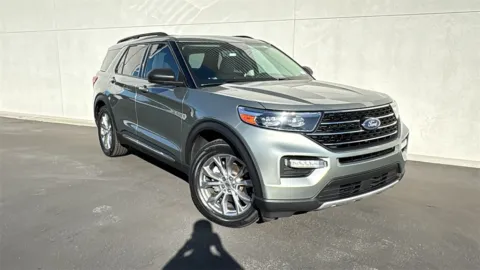 Silver 2020 Ford Explorer XLT for sale in Indio, CA