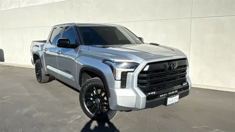 Silver 2024 Toyota Tundra Hybrid Limited for sale in Indio, CA
