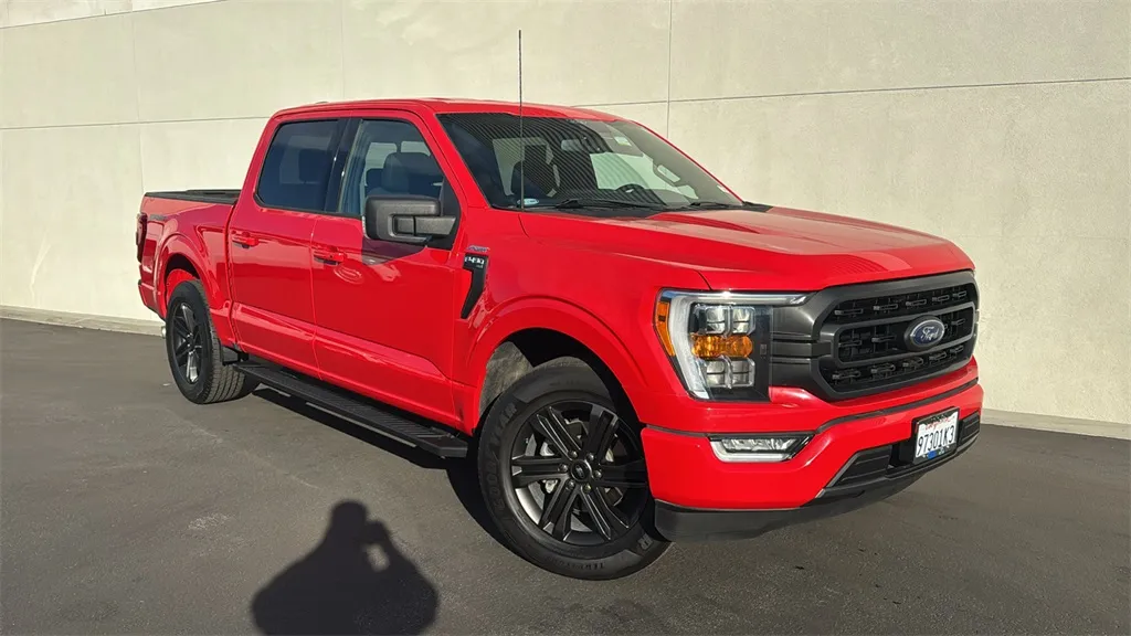 Red 2021 Ford F-150 XLT for sale in Indio, CA