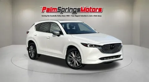White 2024 Mazda CX-5 2.5 Turbo Signature for sale in Indio, CA