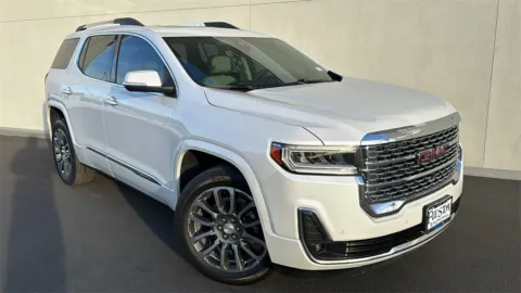 White 2021 GMC Acadia Denali for sale in Indio, CA