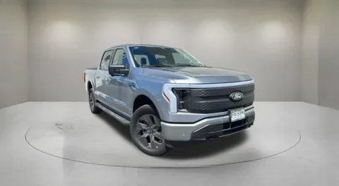 Silver 2025 Ford F-150 Lightning Flash for sale in Indio, CA
