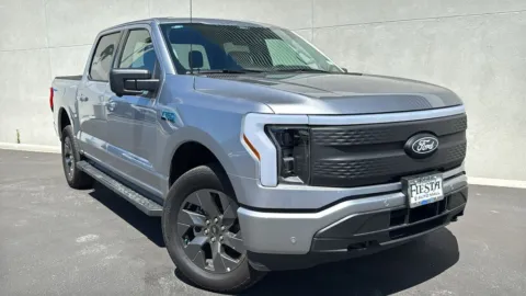 Silver 2025 Ford F-150 Lightning Flash for sale in Indio, CA