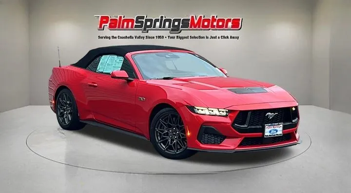 Red 2024 Ford Mustang GT Premium for sale in Indio, CA