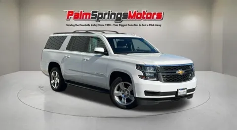 White 2016 Chevrolet Suburban LT for sale in Indio, CA