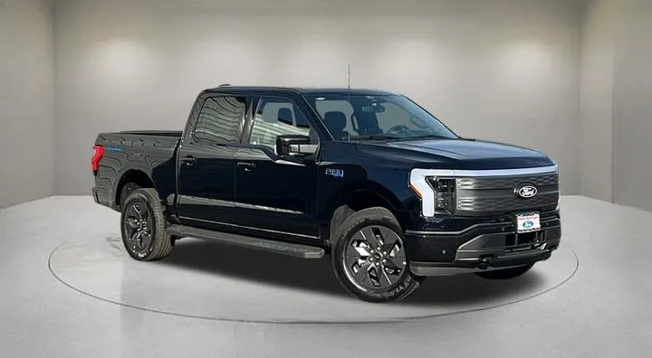 Black 2025 Ford F-150 Lightning Lariat for sale in Indio, CA