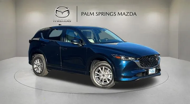 Blue 2025 Mazda CX-5 2.5 S Preferred Package for sale in Indio, CA