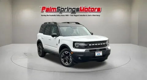 White 2025 Ford Bronco Sport Outer Banks for sale in Indio, CA
