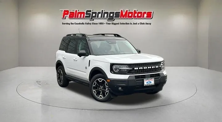White 2025 Ford Bronco Sport Outer Banks for sale in Indio, CA