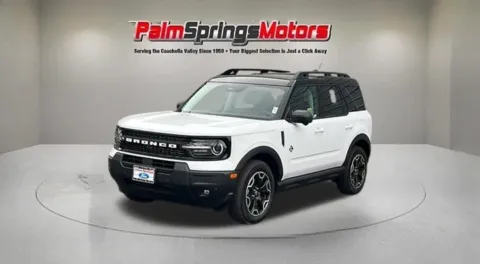 Photos of 2025 Ford Bronco Sport Outer Banks for sale in Indio, CA at Fiesta Ford, Inc.