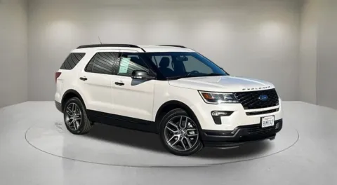 White 2018 Ford Explorer Sport for sale in Indio, CA