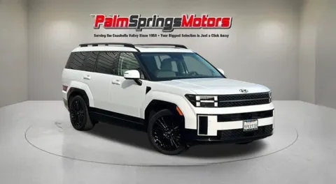 White 2025 Hyundai Santa Fe Hybrid Calligraphy for sale in Indio, CA
