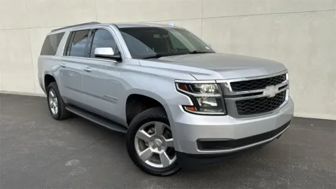 Silver 2017 Chevrolet Suburban LS for sale in Indio, CA